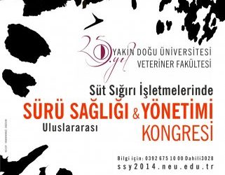 Süt Sığır İşletmelerinde Sürü Sağlığı ve Yönetimi Kongresi
