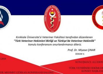 Konferans: Türk Veteriner Hekimler Birliği ve Türkiye’de Veteriner Hekimlik