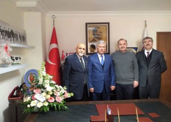 VETERİNER HEKİMLER DERNEĞİ TVHB MERKEZ KONSEYİNİ ZİYARET ETTİ