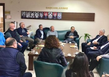 TVHB Merkez Konseyi Başkanı Ali Eroğlu’nun Katıldığı “Mesleki Değerlendirme”  Toplantısı Odamızda Yapıldı.