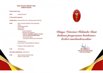 Dünya Veteriner Hekimler Günü Kutlama Programı
