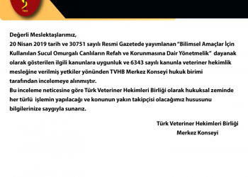 Meslektaşlarımızın Dikkatine! 21.04.2019