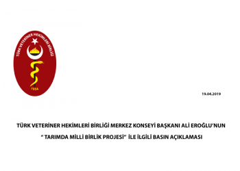“Tarımda Milli Birlik Projesi”
