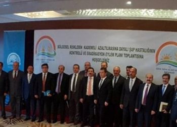Bölgesel Risklerin Kademeli Azaltılmasına Dayalı ŞAP Hastalığının Kontrolü ve Eradikasyonu Eylem Planı Toplantısına Katıldık