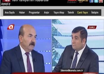 KANAL A 2DEN 4E PROGRAMINA TVHB MERKEZ KONSEYİ BAŞKANI TALAT GÖZET KATILDI