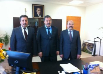 YENİ GÖREVLERİNE ATANAN MESLEKTAŞLARIMIZI ZİYARET ETTİK