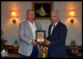 ANKARA BÜYÜKŞEHİR BELEDİYE BAŞKANINI ZİYARET