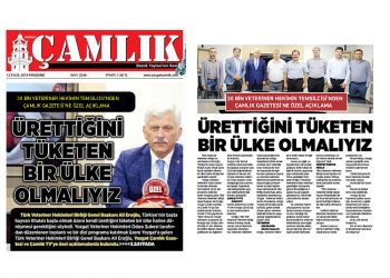 ÜRETTİĞİNİ TÜKETEN BİR ÜLKE OLMALIYIZ