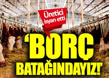 Ali Eroğlu: “Üretici borç batağında”
