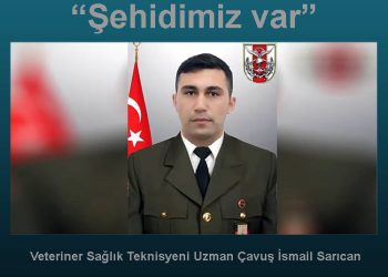“Şehidimiz var”