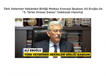 TVHB Başkanı Eroğlu: Halen hayvancılıkta bir noktayı yakalayabilmiş değiliz!