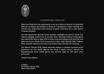 “Ülkemizin Başı Sağolsun”