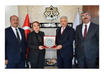Malatya Turgut Özal Üniversitesi Rektörü Sayın Prof. Dr. Aysun Bay Karabulut’u ziyaretimiz.
