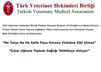 TVHB Merkez Konseyi Başkanı Ali Eroğlu’nun Başta Korona Virüsü Olmak Üzere Toplum Sağlığına İlişkin Kamuoyunda Son Günlerde Oluşan Bilgi Kirliliğine Karşı Açıklamasıdır.