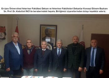 EÜ Veteriner Fakültesi Dekanı Sayın Prof. Dr. Abdullah İNCİ…