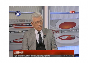 TVHB Merkez Konseyi Başkanı Ali EROĞLU, Kanal B “Güne Bakış” programı