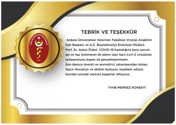 Tebrik ve Teşekkür