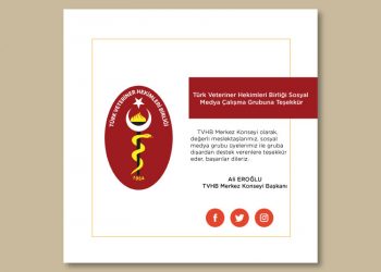 Türk Veteriner Hekimleri Birliği Sosyal Medya Çalışma Grubuna Teşekkür