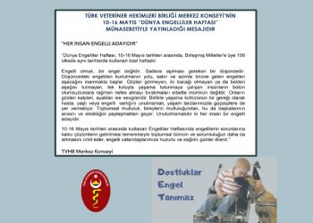 “Her İnsan Engelli Adayıdır”