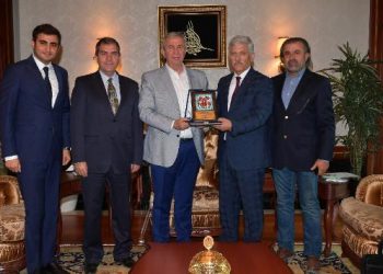 TVHB heyetinden Mansur Yavaş’a ziyaret