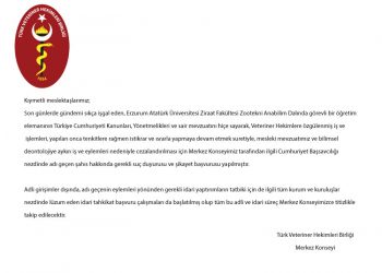 Meslektaşlarımızın Dikkatine! 12.06.2020