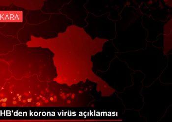 TVHB’den korona virüs açıklaması