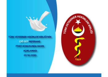 Türk Veteriner Hekimleri Birliği’nin Çiğ Süt Referans Fiyatı Konusunda Basın Açıklaması