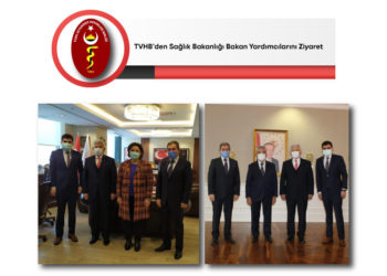 TVHB’den Sağlık Bakanlığı Bakan Yardımcılarını Ziyaret