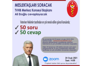 Meslektaşları Soracak TVHB Merkez Konseyi Başkanı Ali Eroğlu cevaplayacak