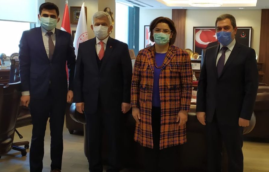 TVHB’den Sağlık Bakanlığı Bakan Yardımcılarını Ziyaret
