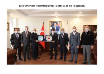 Türk Veteriner Hekimleri Birliği Rektör Aldemir ile görüştü
