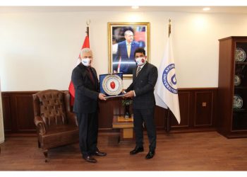 “Türk Veteriner Hekimleri Birliğinden Rektörümüze Ziyaret”