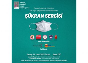 Covit19 salgınında hayatını kaybeden sağlık çalışanları anısına Şükran Sergisi