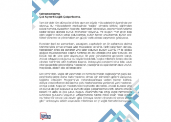 Bakan Pakdemirli’den sağlık çalışanlarına mektup