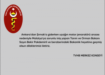 Tarım ve Orman Bakanı Sayın Dr. Bekir Pakdemirli…