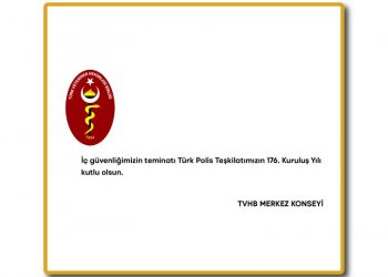 Türk Polis Teşkilatımızın 176. Kuruluş Yılı