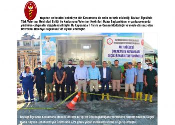 Yaşanan sel felaketi