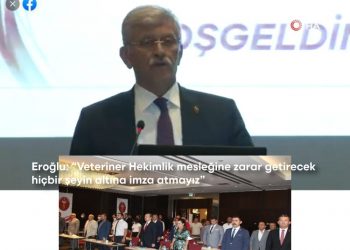 Eroğlu: “Veteriner Hekimlik mesleğine zarar getirecek hiçbir şeyin altına imza atmayız”