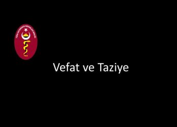 Vefat ve Taziye / Veteriner Hekim Mustafa ŞENGÜL