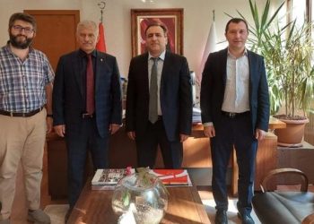 TÜRK VETERİNER HEKİMLERİ BİRLİĞİ (TVHB) MERKEZ KONSEYİ BAŞKANI, İL MÜDÜRÜMÜZÜ ZİYARET ETTİ