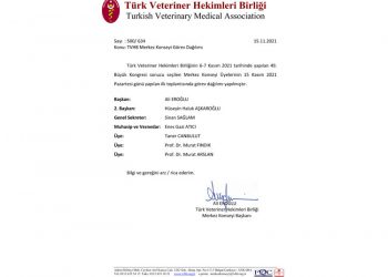 TVHB Merkez Konseyi Görev Dağılımı – 15.11.2021