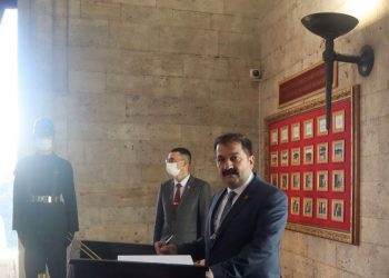 TVHB 49. Büyük Kongresi esnasında Anıtkabir ziyareti