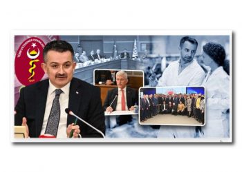 BAKAN PAKDEMİRLİ, TÜRK VETERİNER HEKİMLERİ BİRLİĞİ MERKEZ KONSEYİ VE VETERİNER HEKİM ODA BAŞKANLARI İLE BİR ARAYA GELDİ