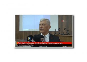 Elazığ Fırat Üniversitesi Veteriner Fakültesi tarafından ‘Mesleki Kariyer Planlama’ programı.