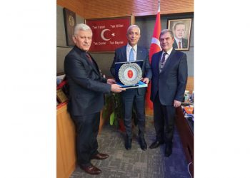 TBMM Tarım Orman ve Köyisleri Komisyonu Başkanı Sayın Prof. Dr. Yunus Kılıç Hocamızı Ziyaretimiz