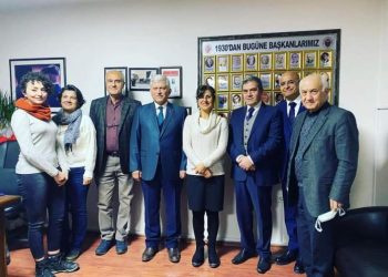 “VETERİNER HEKİMLER DERNEĞİ’ni TVHB Başkanı Ziyareti”