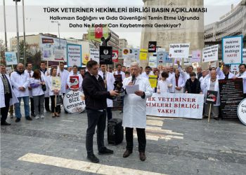 TÜRK VETERİNER HEKİMLERİ BİRLİĞİ BASIN AÇIKLAMASI 30.04.2022