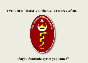 TVHB’DEN TBMM’YE DİKKAT ÇEKEN ÇAĞRI…