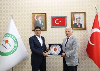 Türk Veteriner Hekimleri Birliğinden Rektör Alma’ya Ziyaret!