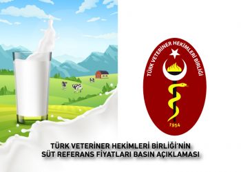 TÜRK VETERİNER HEKİMLERİ BİRLİĞİ’NİN SÜT REFERANS FİYATLARI BASIN AÇIKLAMASI